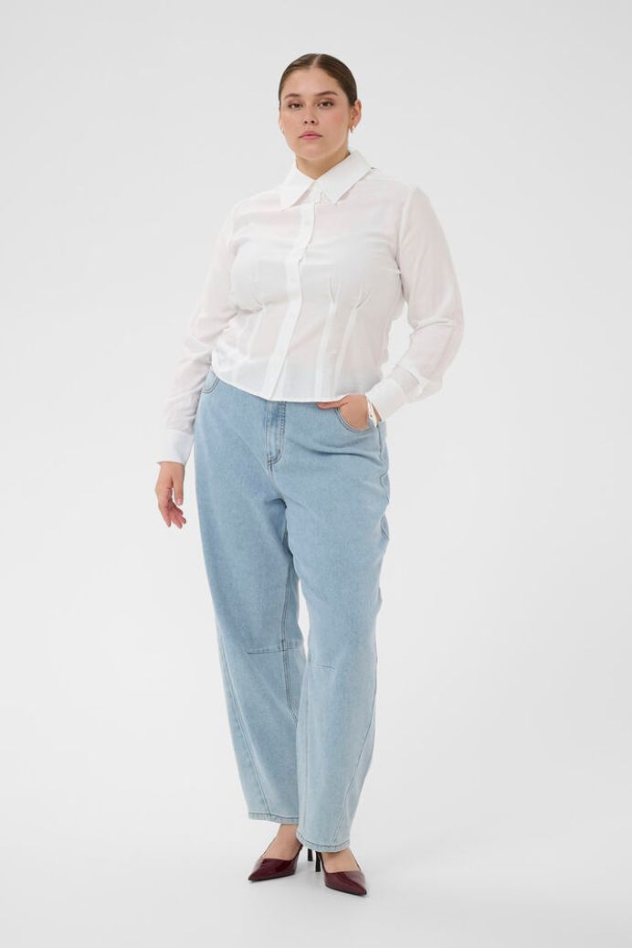 Ninna Cropped Barrel Jeans
