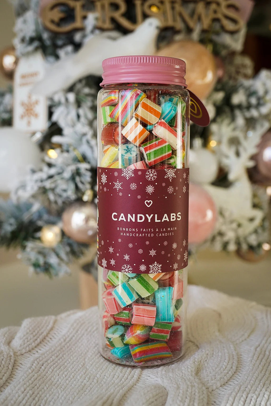 Candy Lab Jar - Holiday