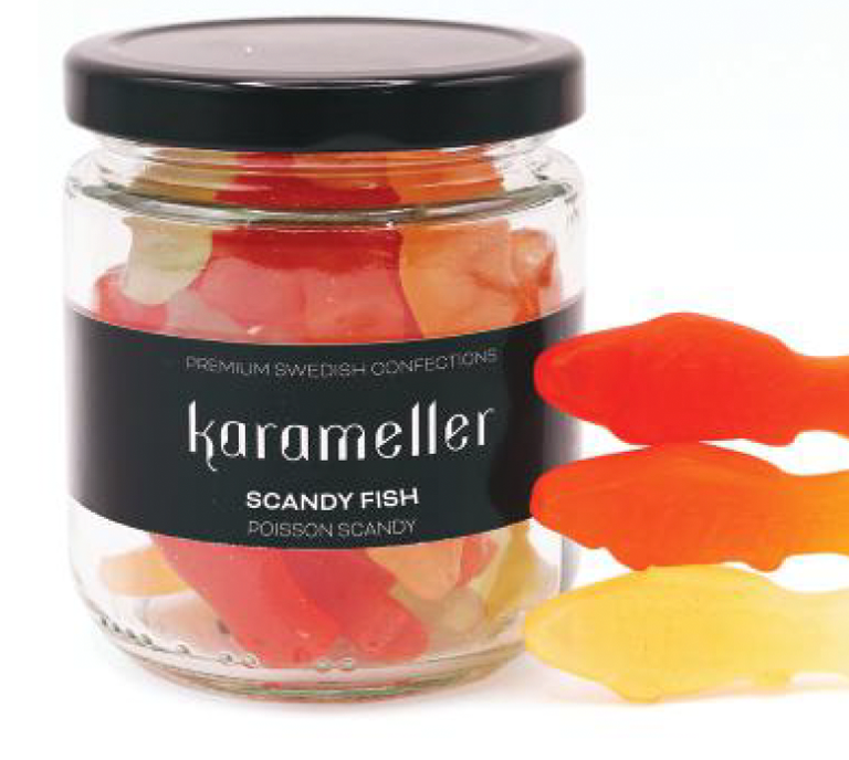 Scandy Fish Candies- 200g Jar