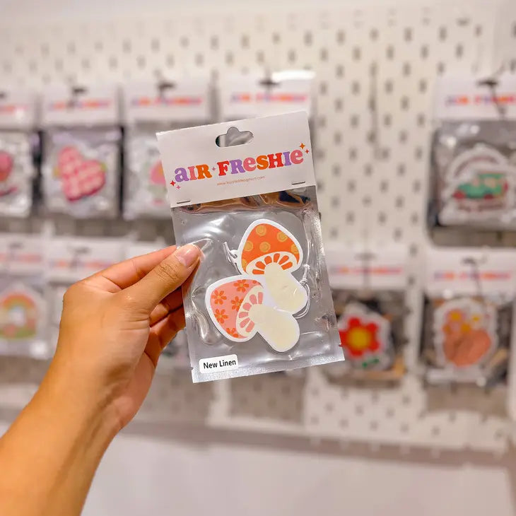 Groovy Mushrooms Air Freshener | New Linen Scent