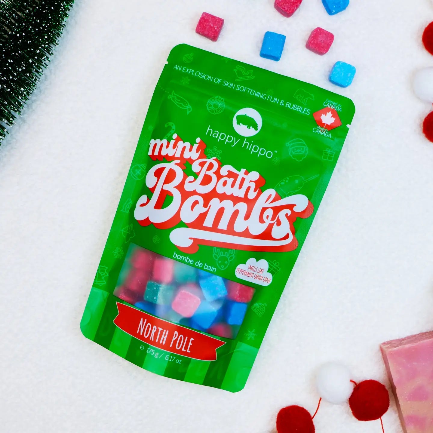 North Pole Mini Bubble Bombs
