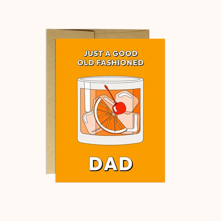 Old Fashioned Dad - Card