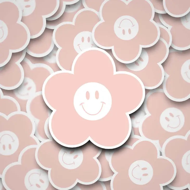 "Happy Daisy" Waterproof Sticker