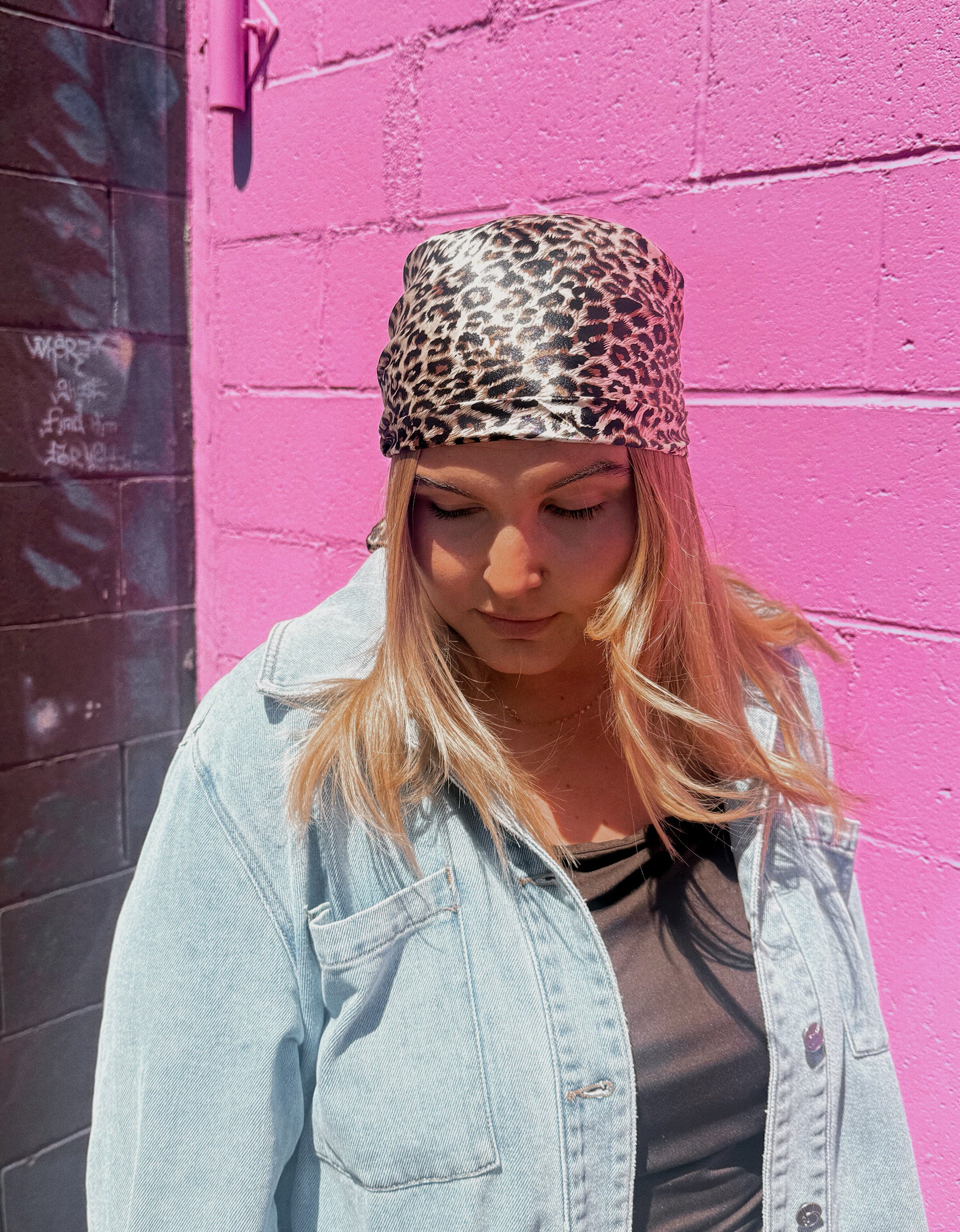 Liberty Leopard Wild Rag - 36x36