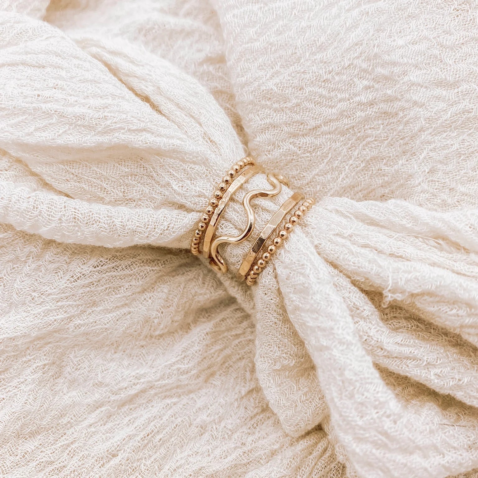 Gold Fill Stacking Ring