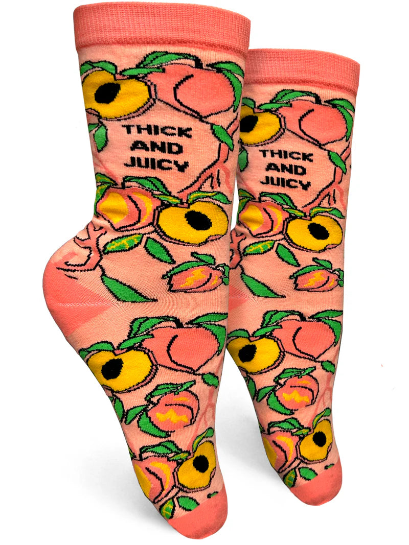 Thick and Juicy | Womens Crew Socks