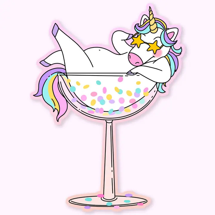 Unicorn Vinyl Sticker