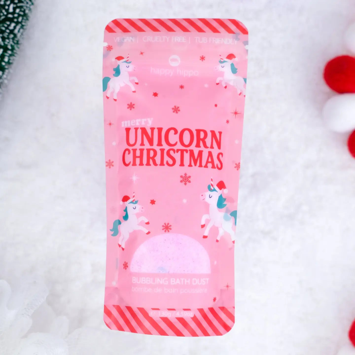 Unicorn Christmas - Bubbling Bath Dust