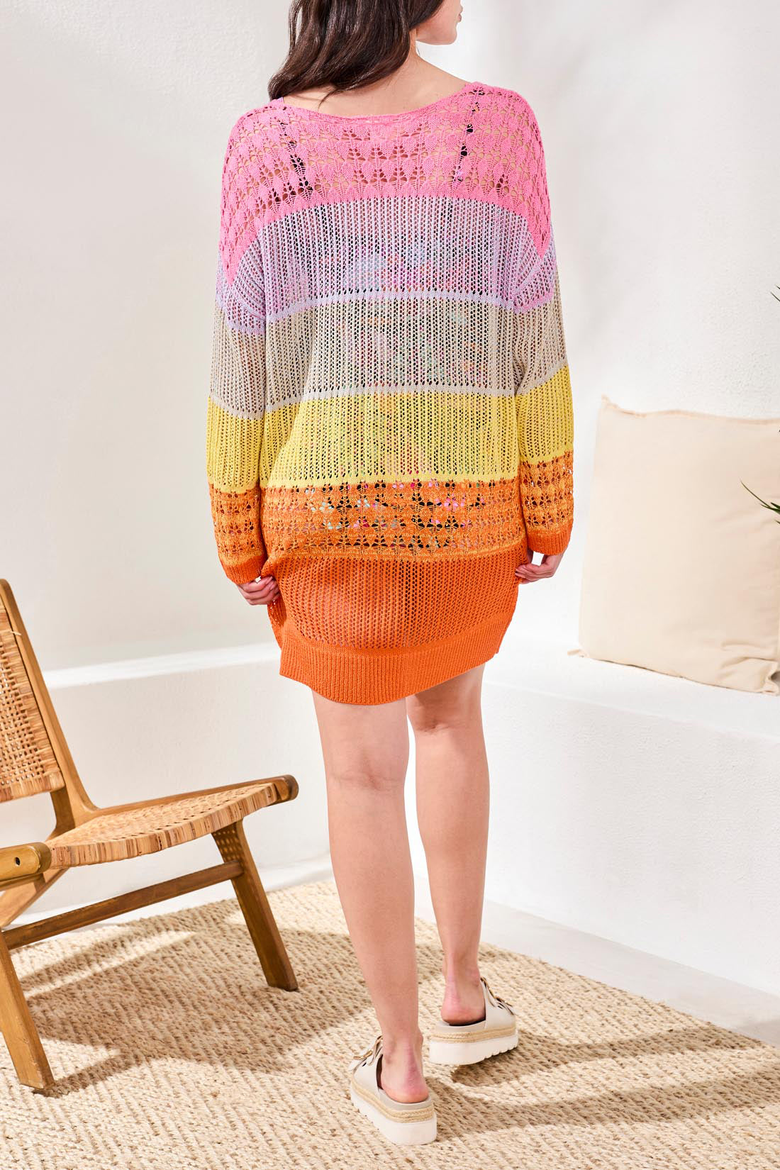 SWEATER DRESS COVER UP