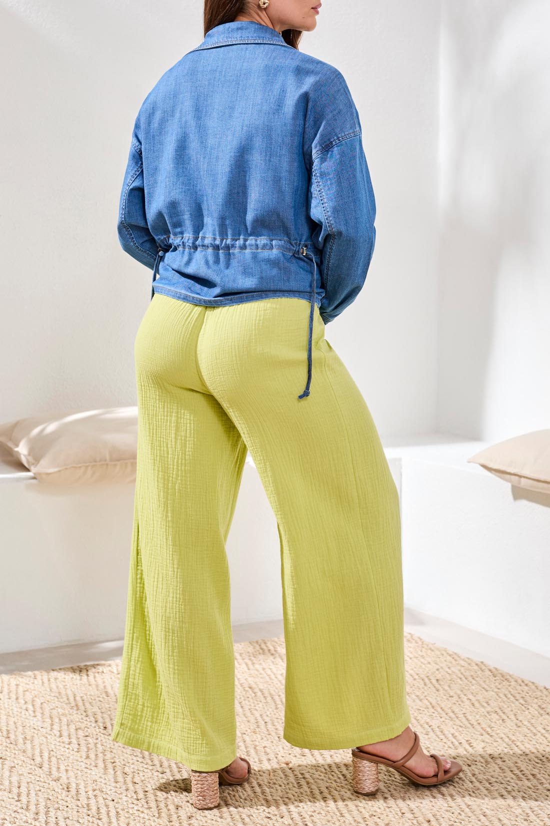 Flare Cotton Pant