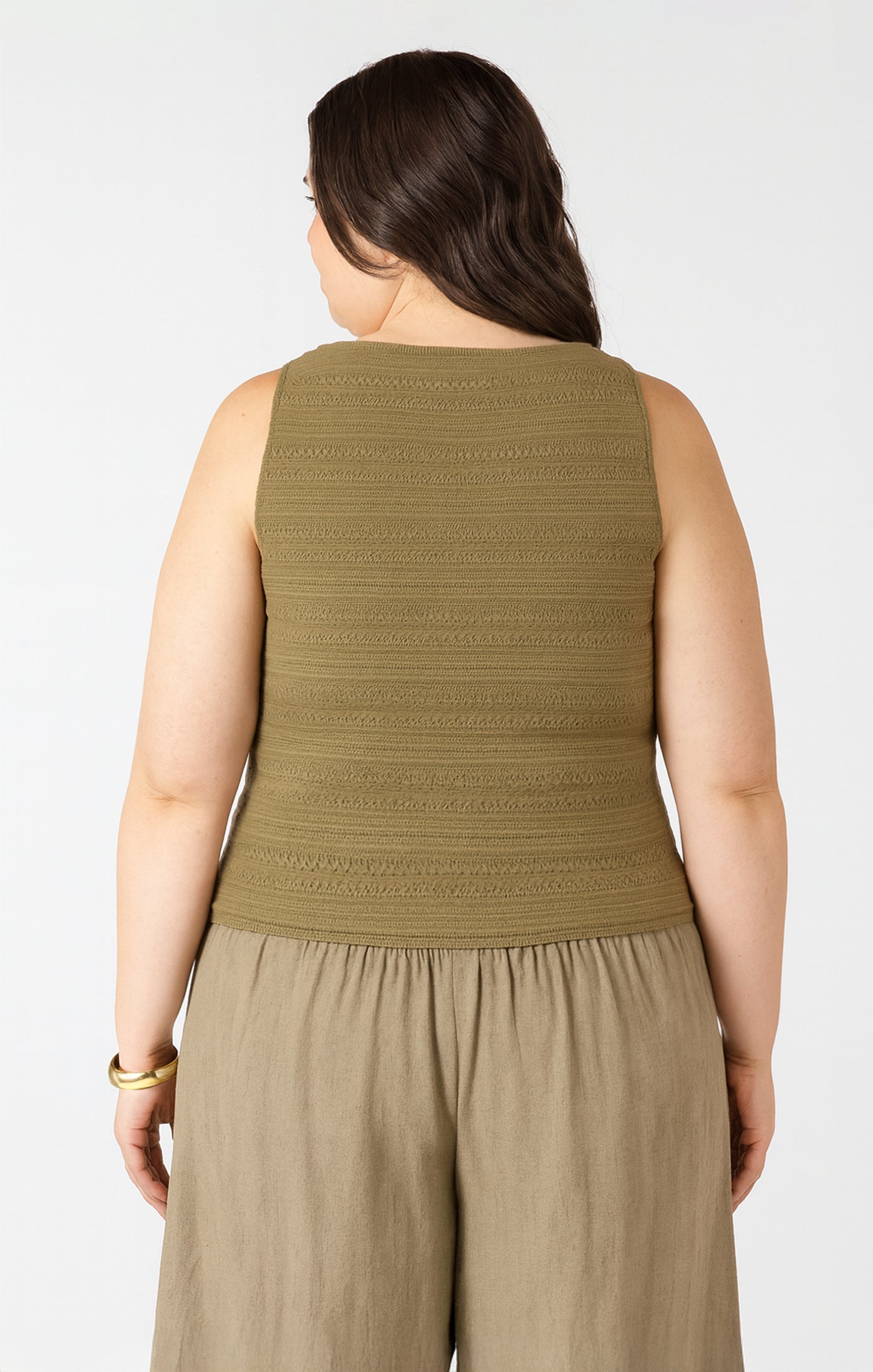 SQUARENECK TEXTURED TANK