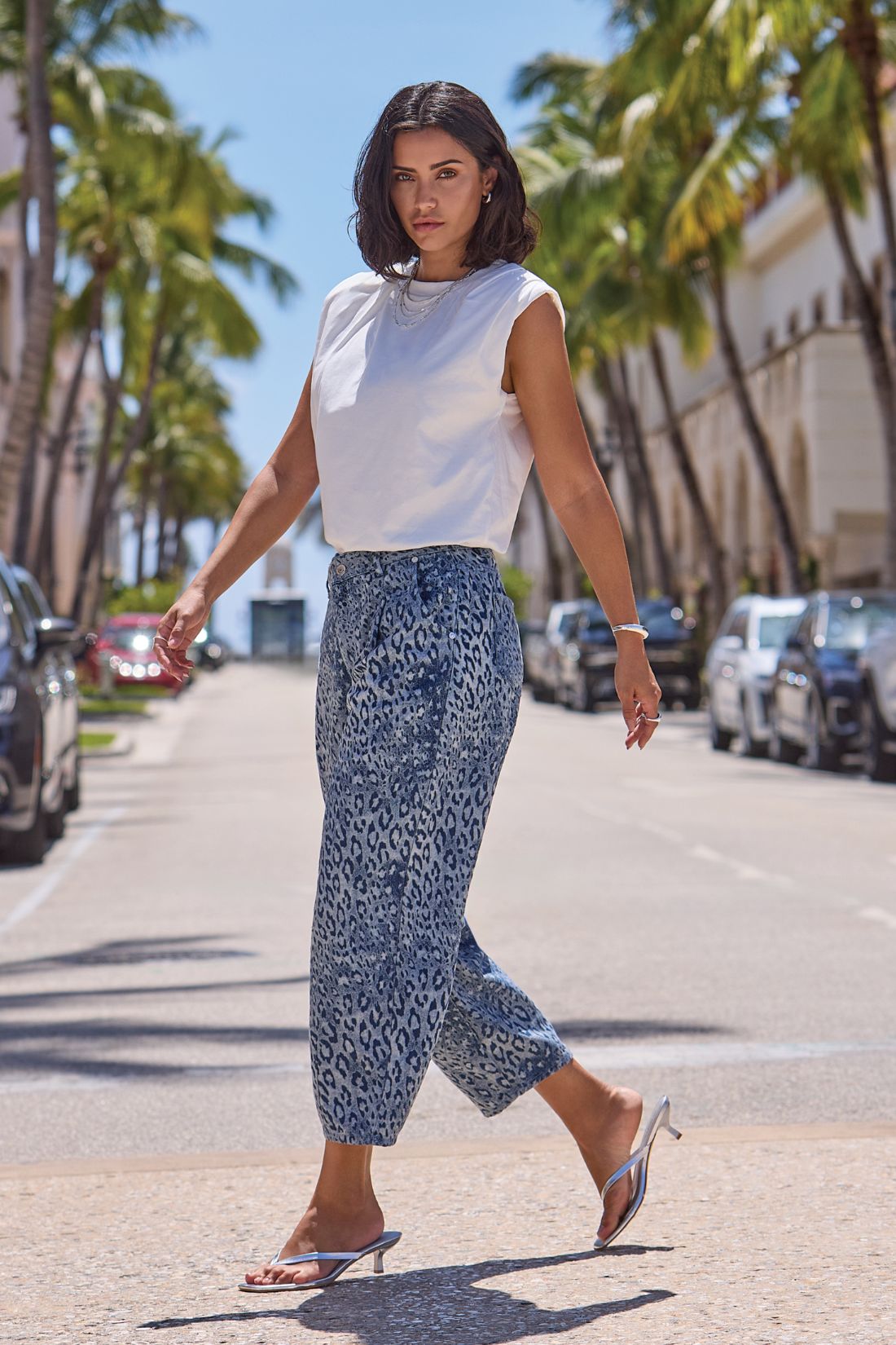 AUDREY GIRLFRIEND BARREL DENIM-PARTYANIMAL