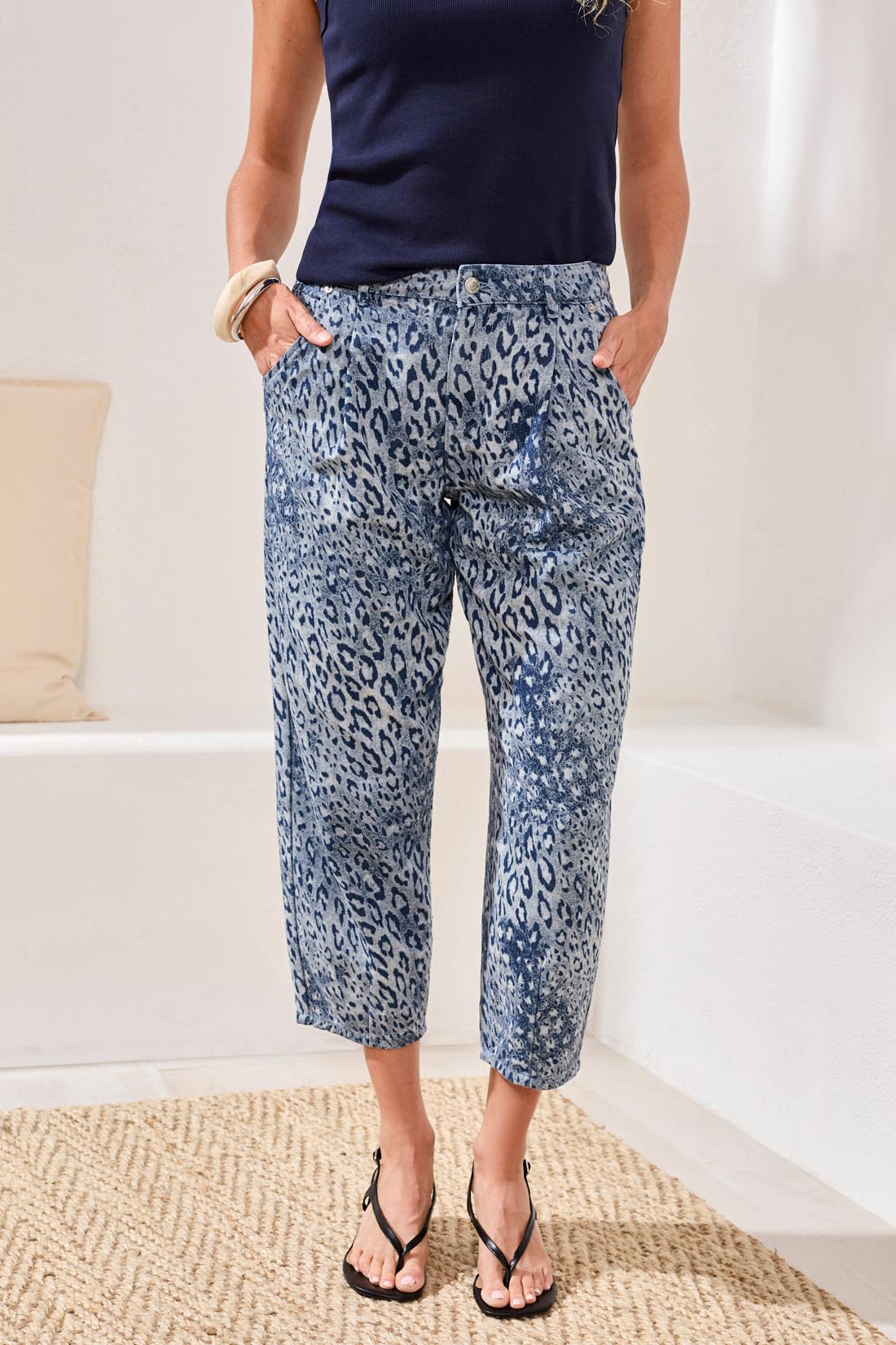 AUDREY GIRLFRIEND BARREL DENIM-PARTYANIMAL