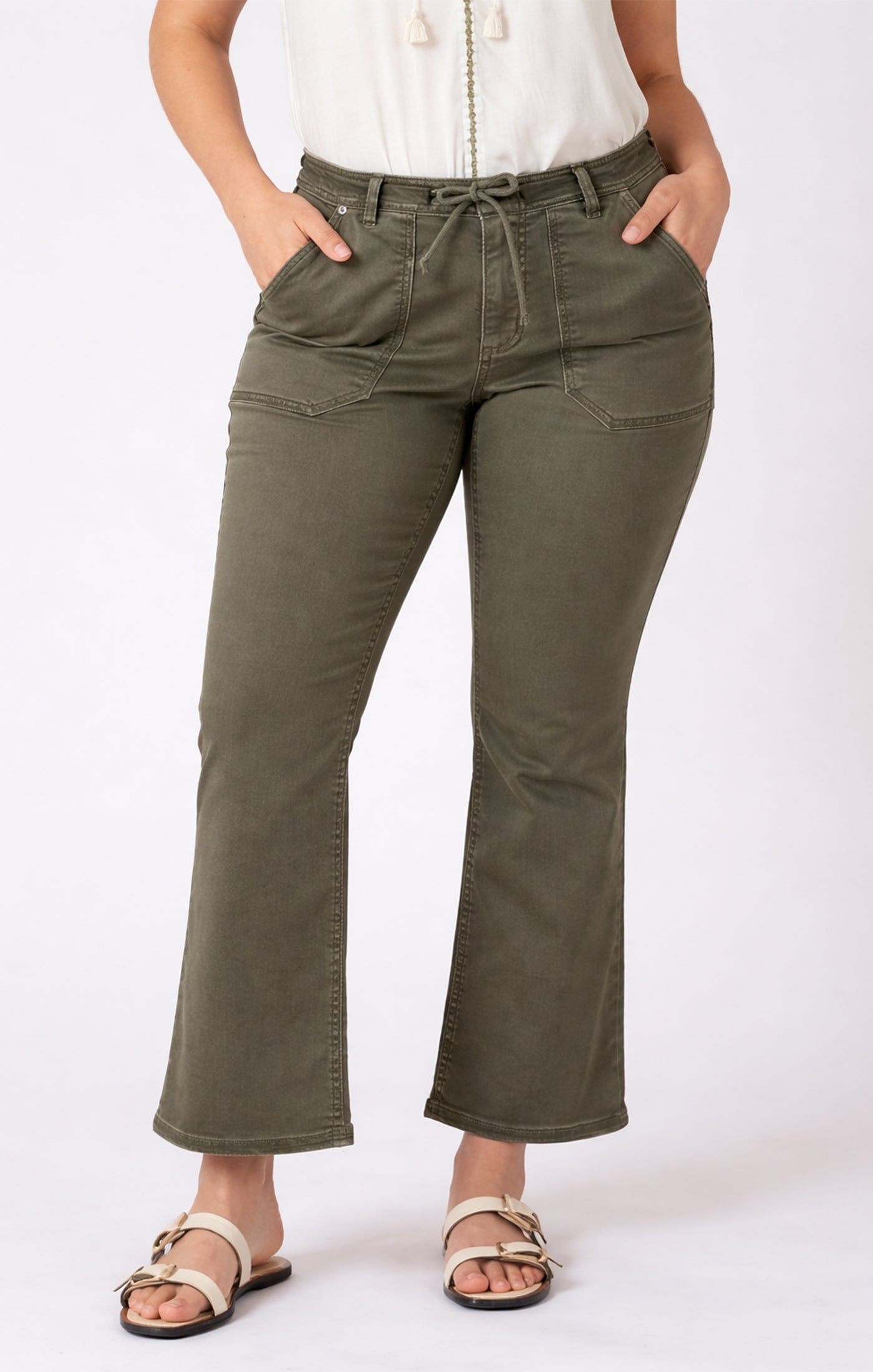 RELAXED STRETCH TWILL PANT