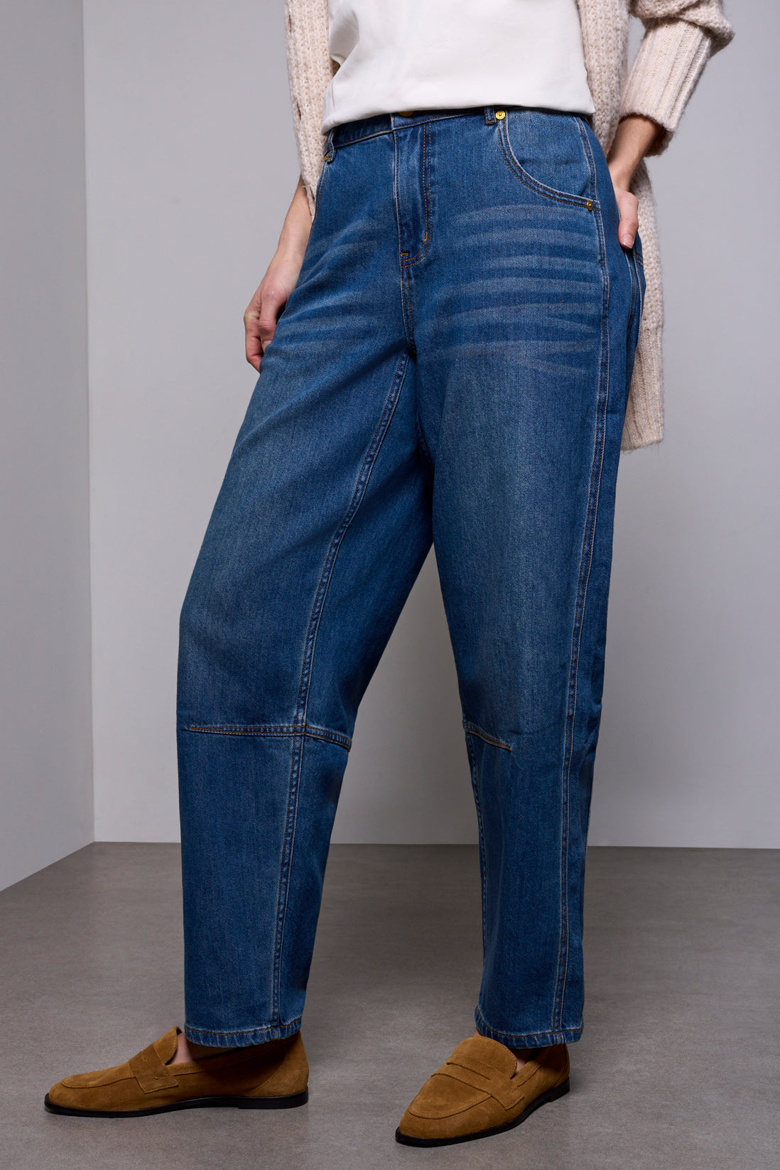 AUDREY RELAXED BARREL ANKLE DENIM