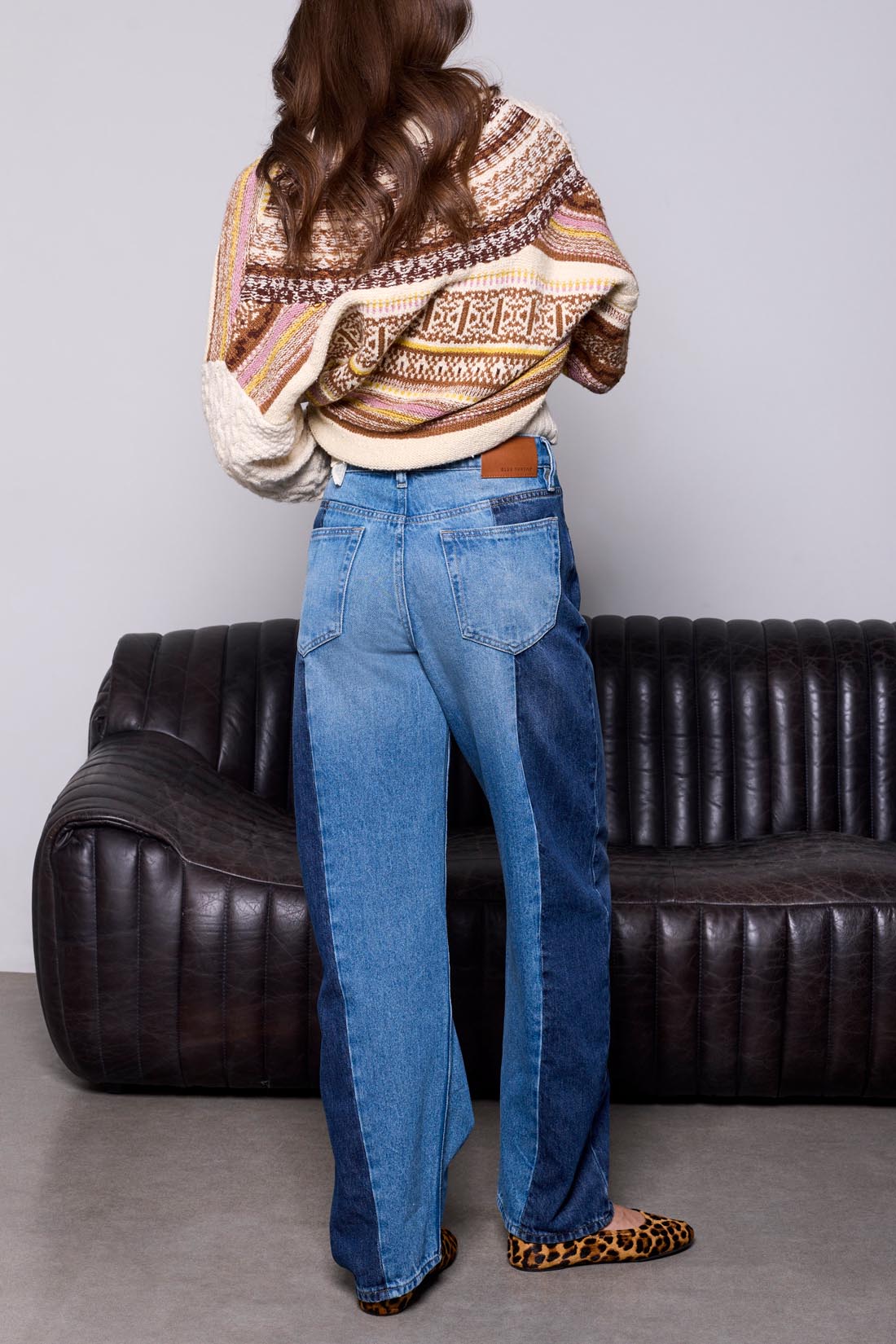 BROOKE MIX DENIM STRAIGHT DENIM