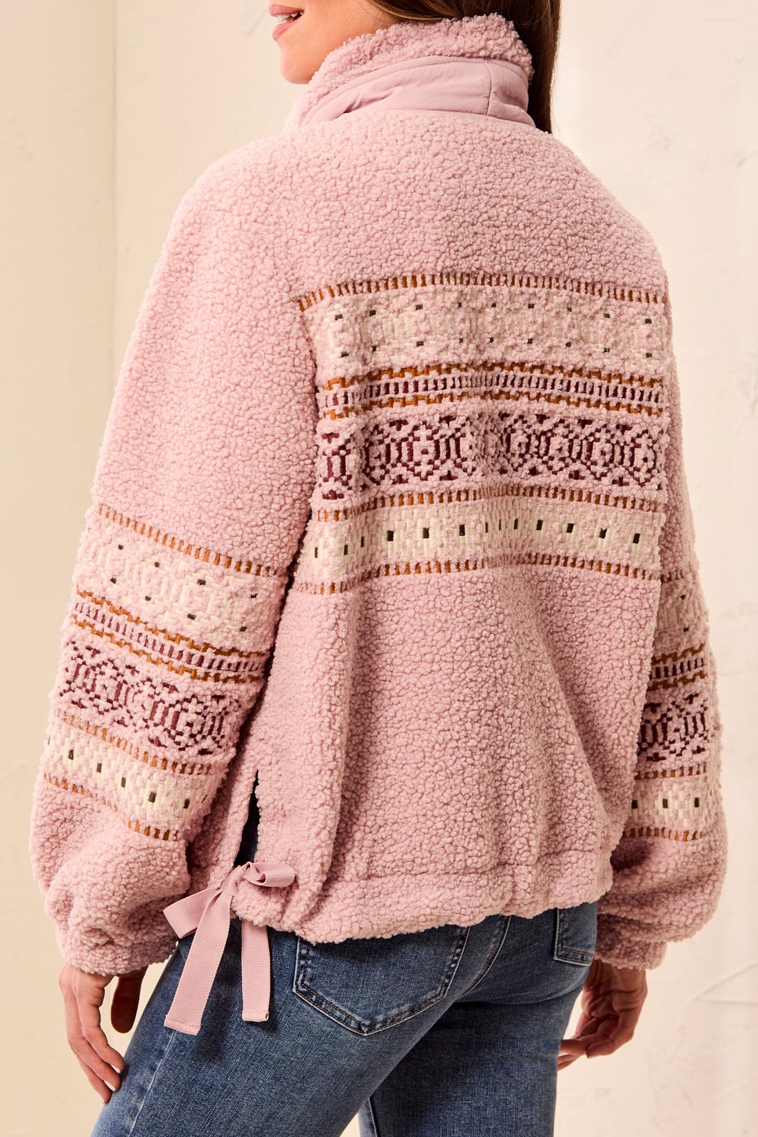 LINED SHERPA JACKET