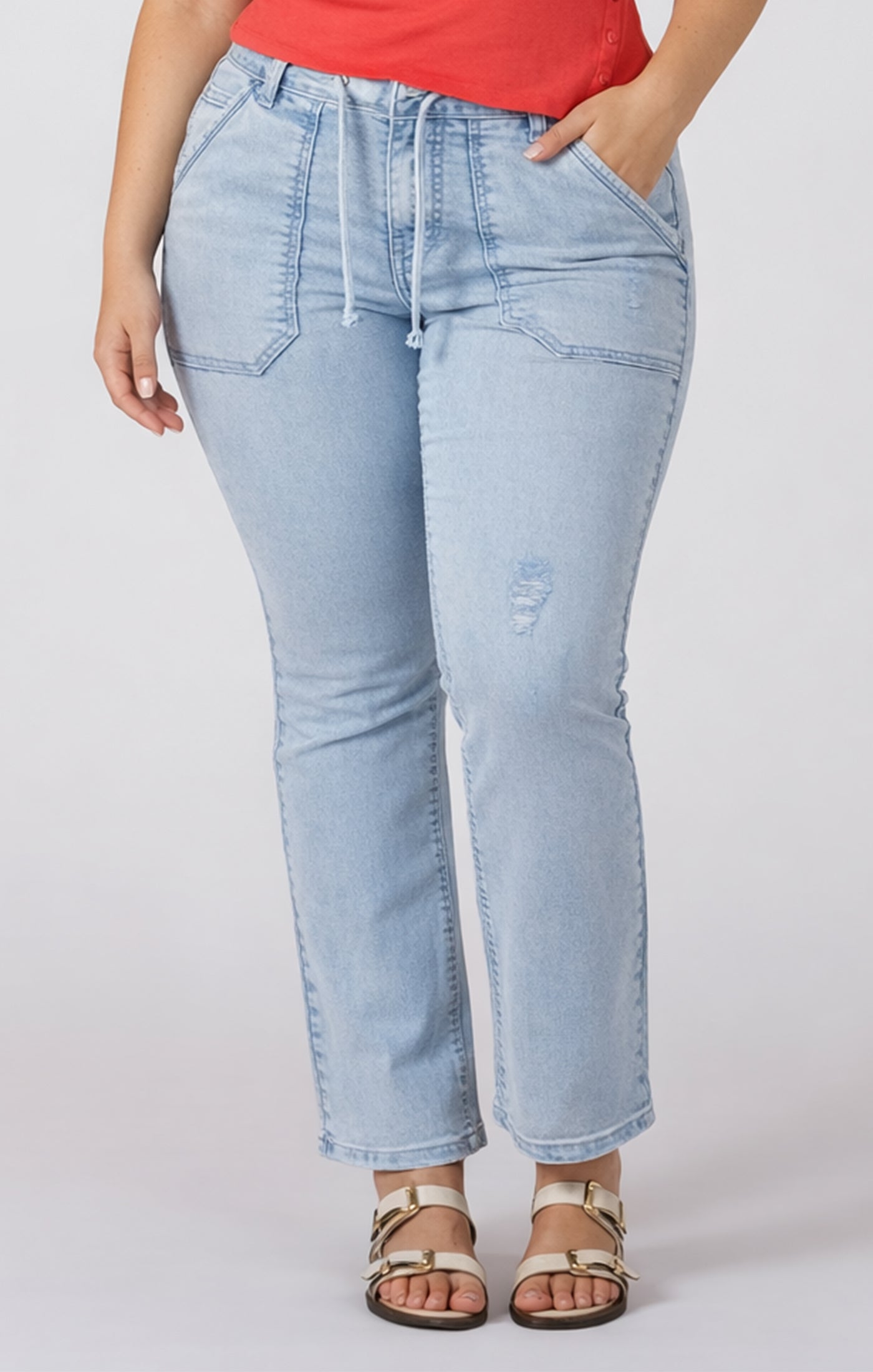 RELAXED STRETCH TWILL PANT