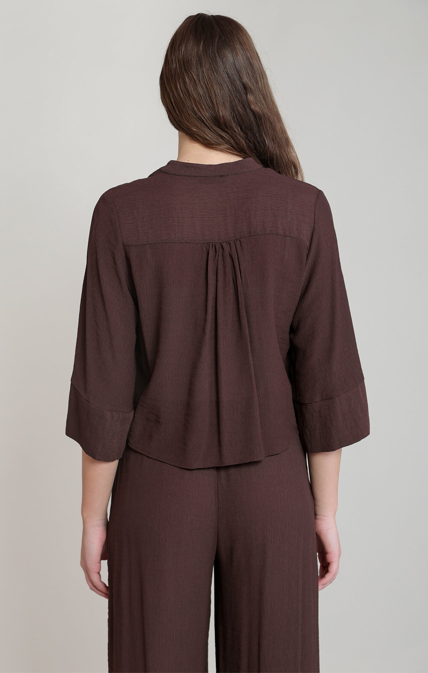 WIDE SLEEVE BLOUSE