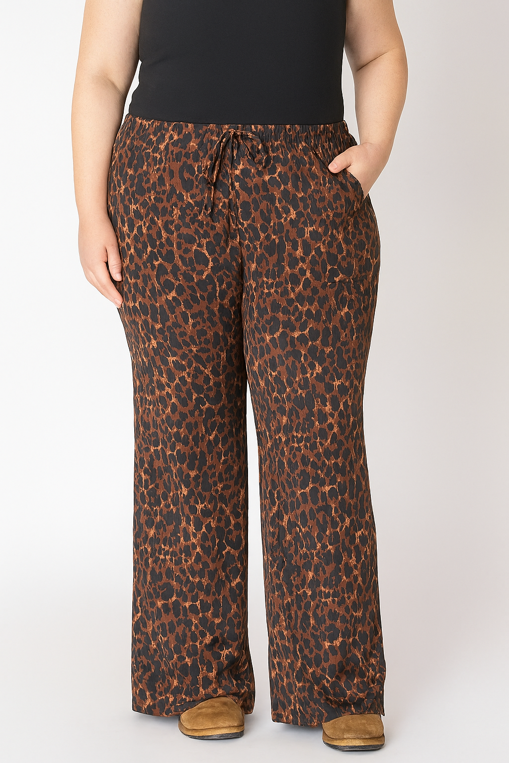 PRINTED FLOWY PANT