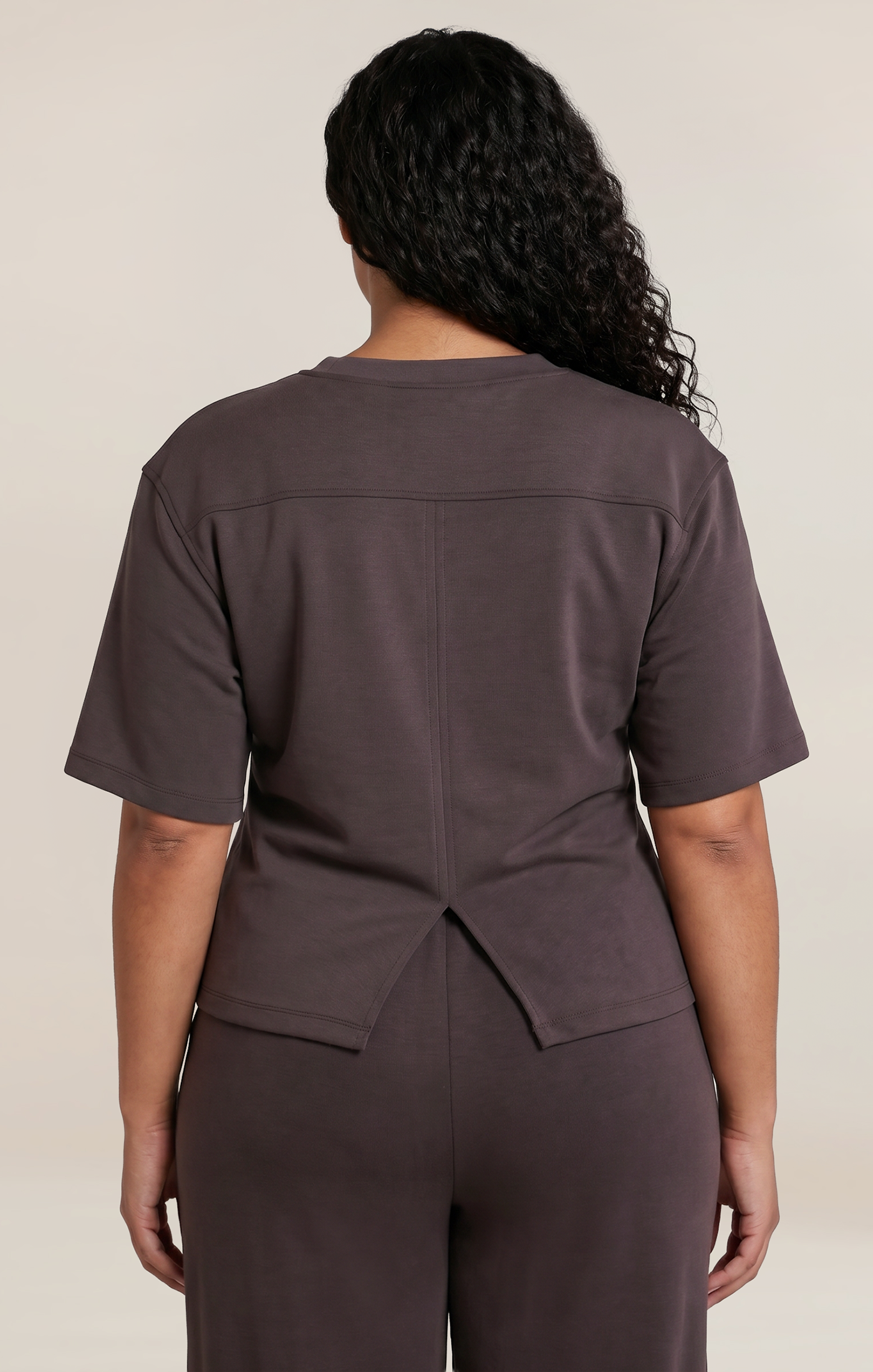 PLEATED WAIST TOP