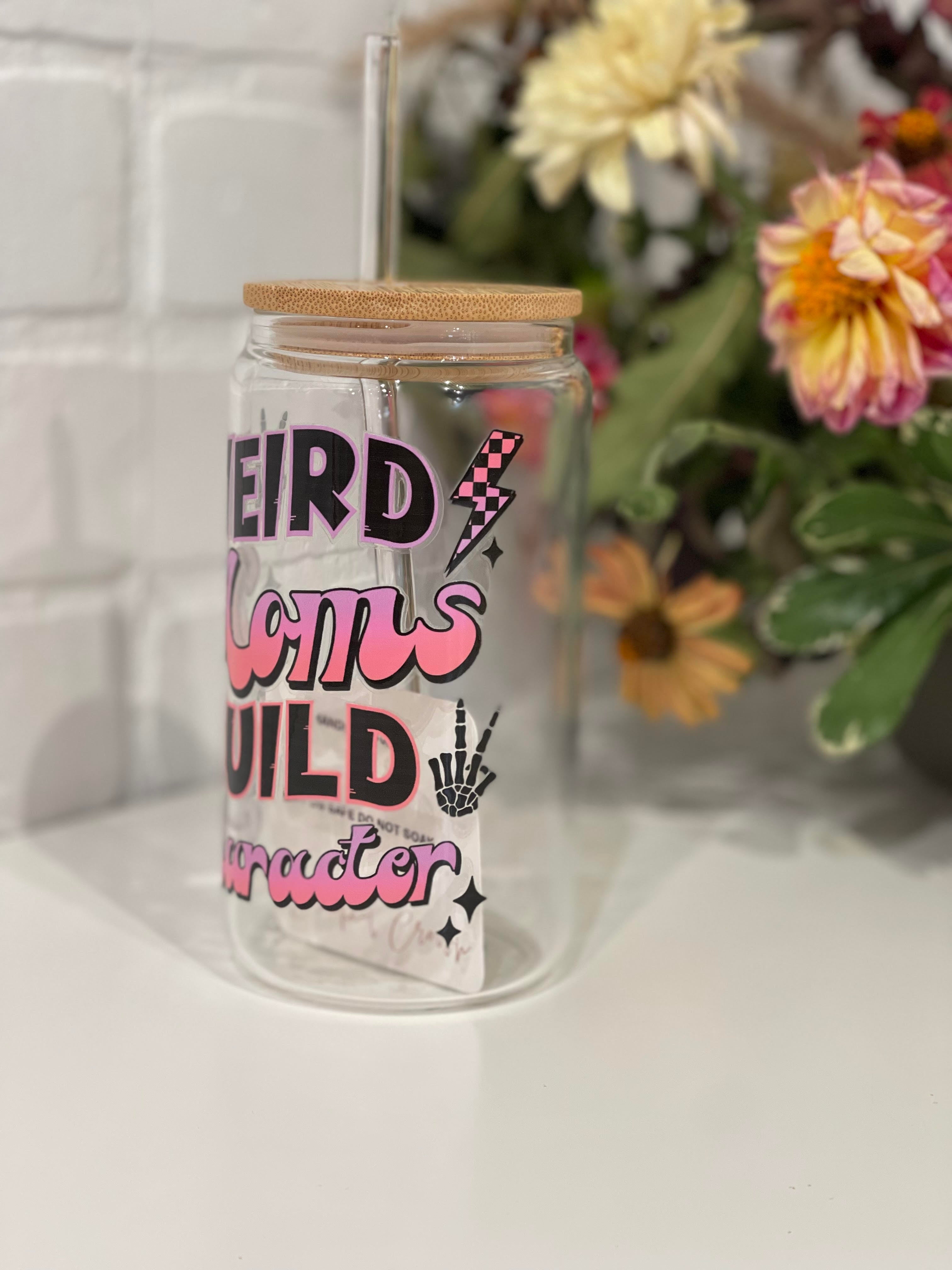 Weird Moms | 16oz Can Glass