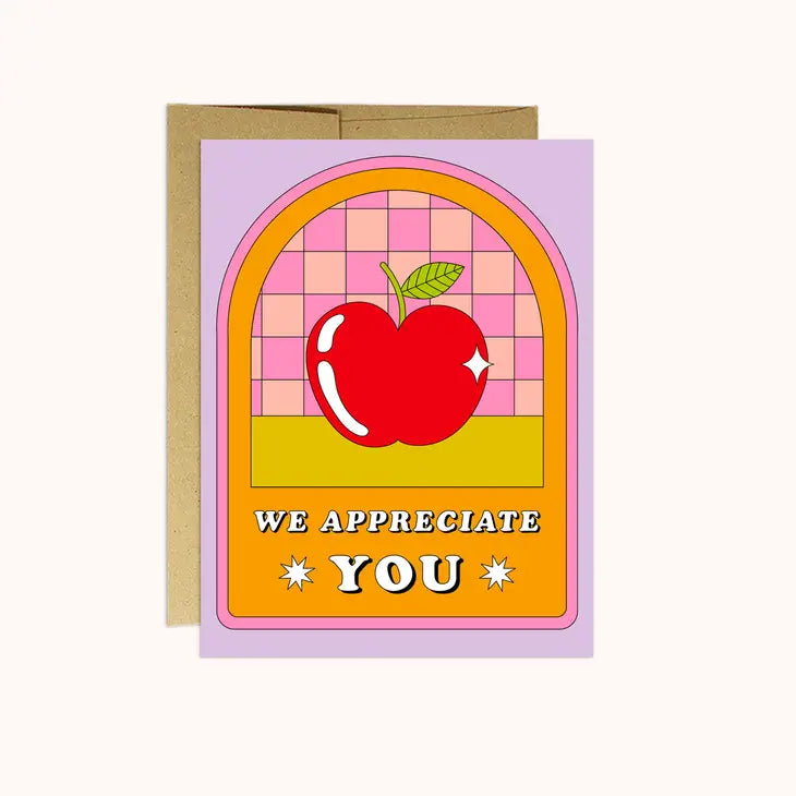 We Appreciate You - Card
