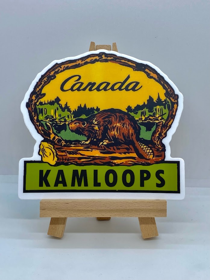 Kamloops / Canada | Beaver Sticker