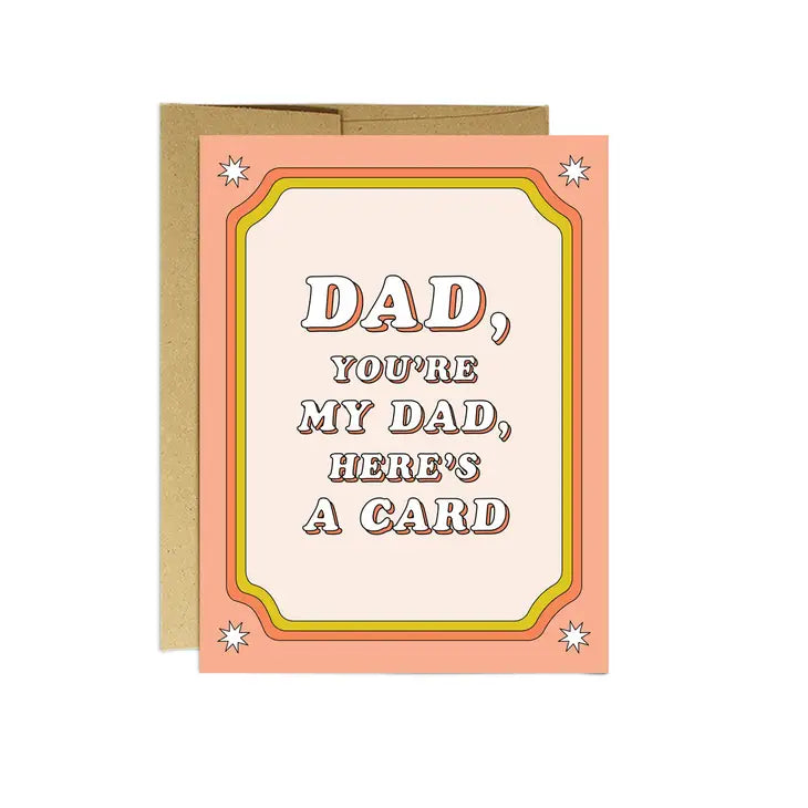 No-nonsense Dad | Father's Day Card