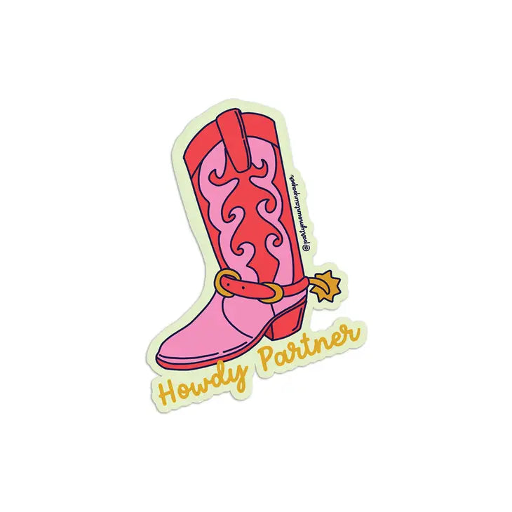 Howdy Pawtner | Sticker