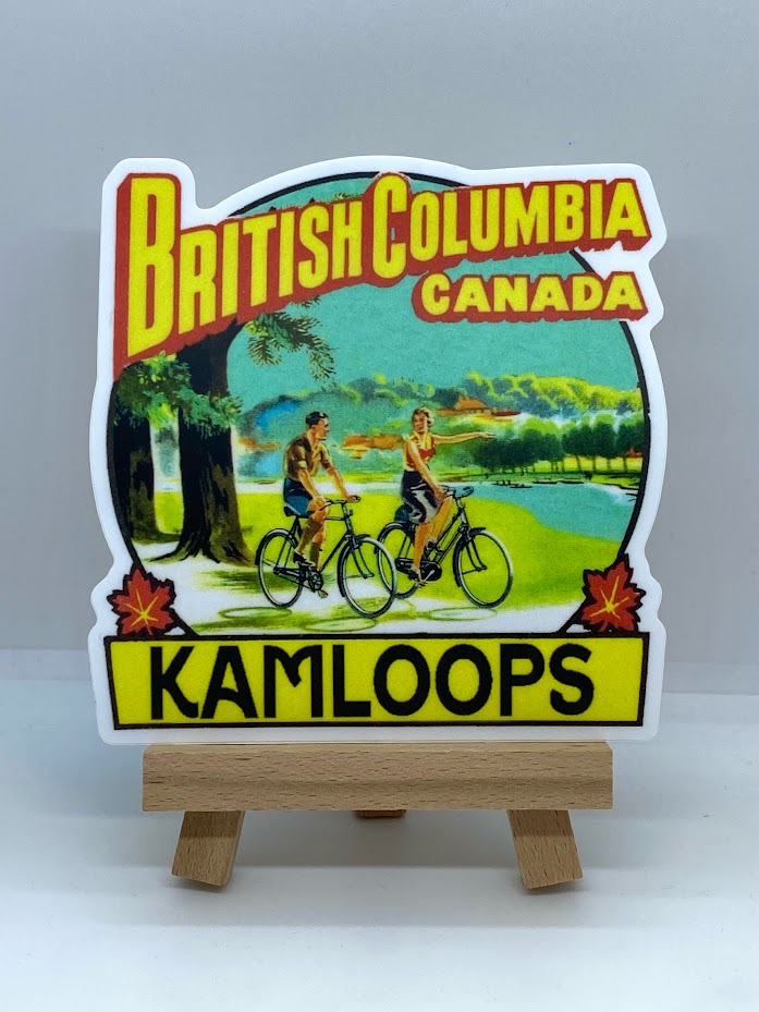 British Columbia Kamloops Sticker