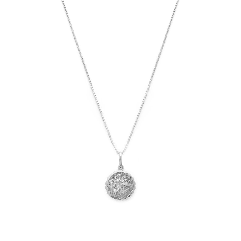 St Christopher Necklace | Silver