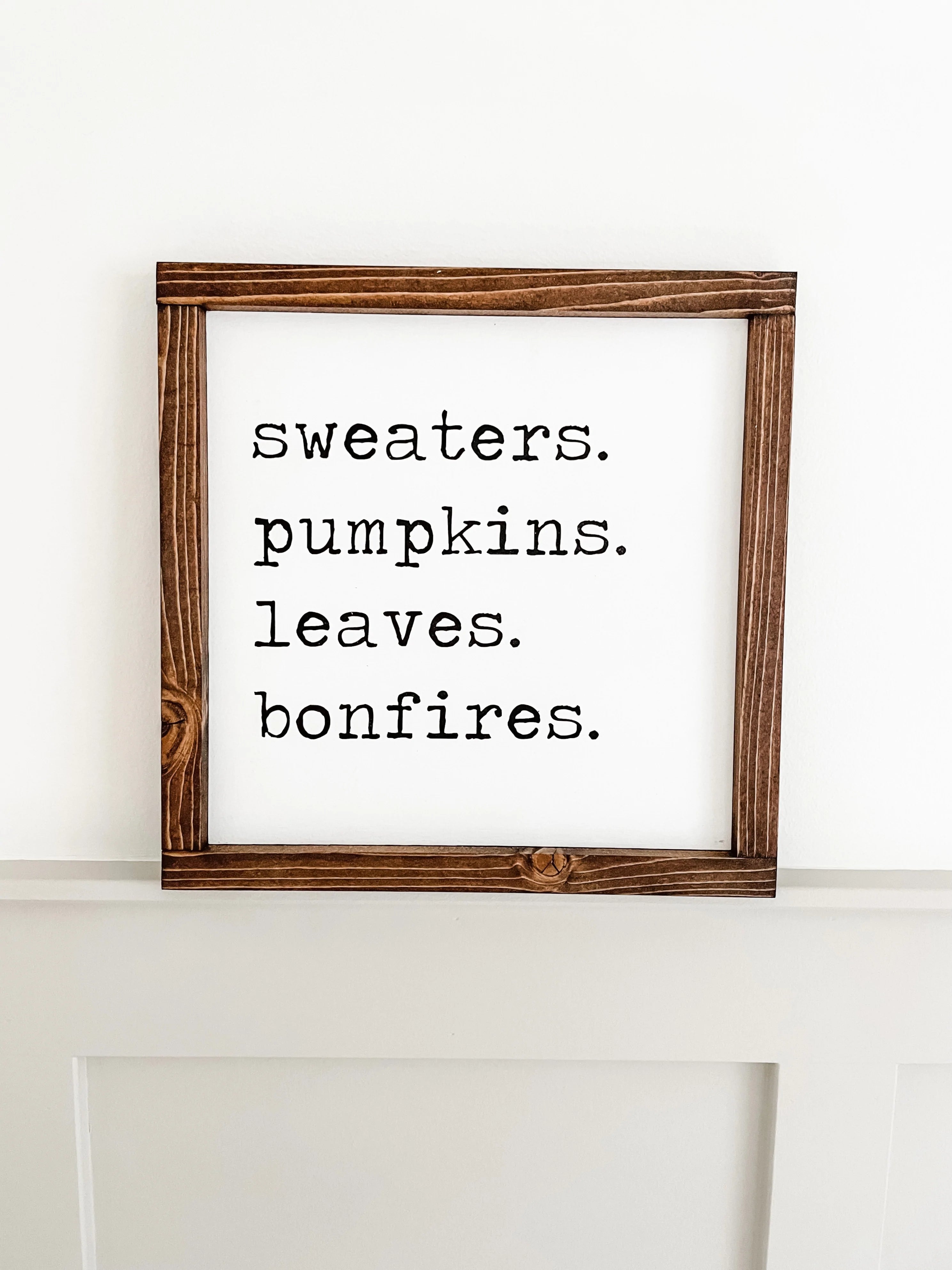 Sweaters.Pumpkins.Leaves.Bonfires.